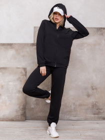 Спортивний костюм ISSA Plus модель 12410_black Фото