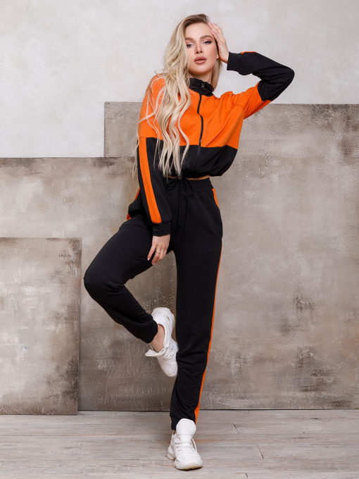 Спортивный костюм ISSA Plus модель 12448_black Фото