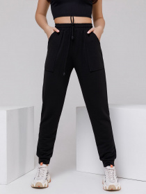 Штаны спортивные ISSA Plus модель 12480_black Штаны спортивные ISSA Plus модель 12480_black Фото