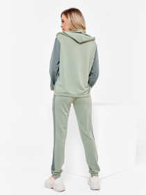 Спортивний костюм ISSA Plus модель 12545_olive Фото