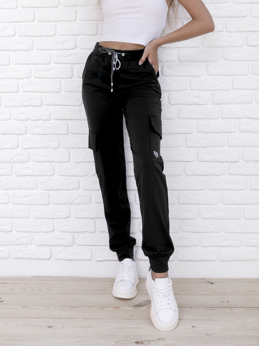 Спортивні штани ISSA Plus модель 9980_black Фото