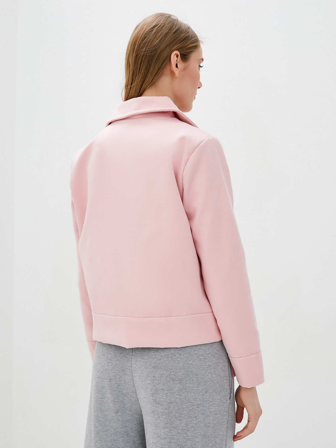 Куртка-рубашка ISSA Plus модель SA-111_pink Фото