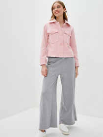 Куртка-рубашка ISSA Plus модель SA-111_pink Фото