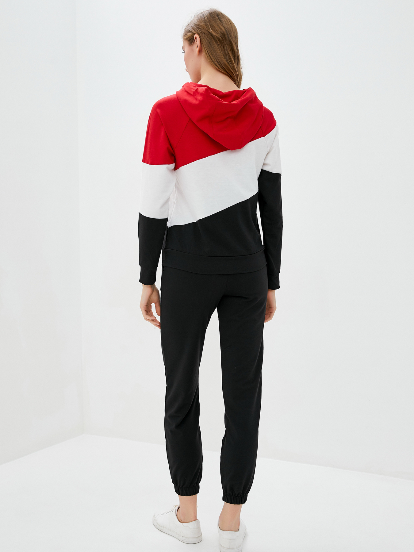 Спортивный костюм ISSA Plus модель SA-33_blackred Фото