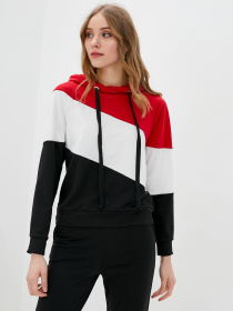 Спортивный костюм ISSA Plus модель SA-33_blackred Фото