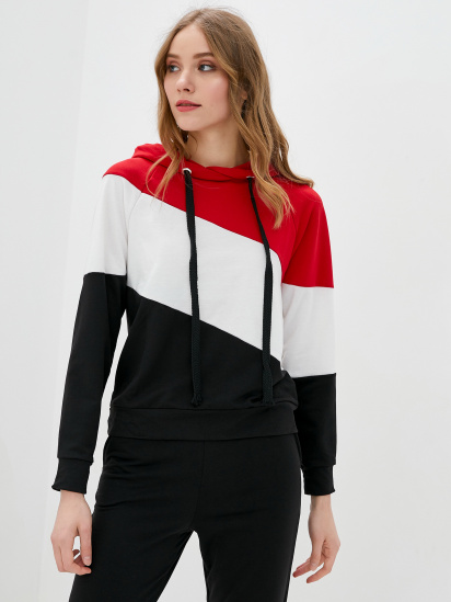 Спортивний костюм ISSA Plus модель SA-33_blackred — фото 3 - INTERTOP