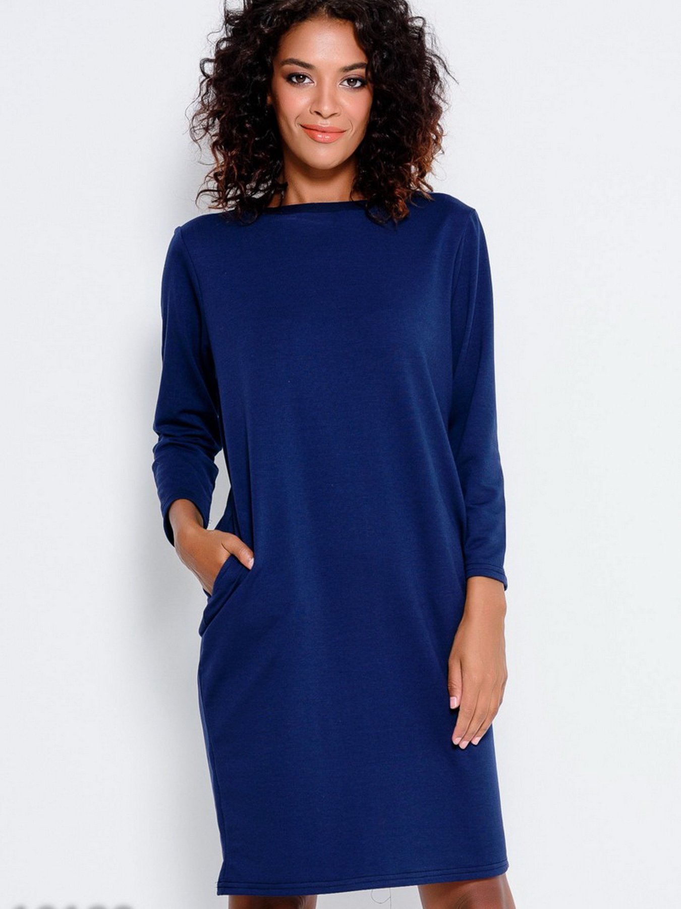 Платье мини ISSA Plus модель 10188_darkblue Платье мини ISSA Plus модель 10188_darkblue Фото