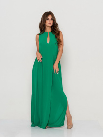 Сарафан ISSA Plus модель 10630_green Сарафан ISSA Plus модель 10630_green Фото