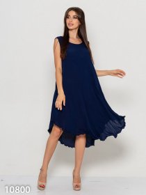 Сарафан ISSA Plus модель 10800_darkblue Фото