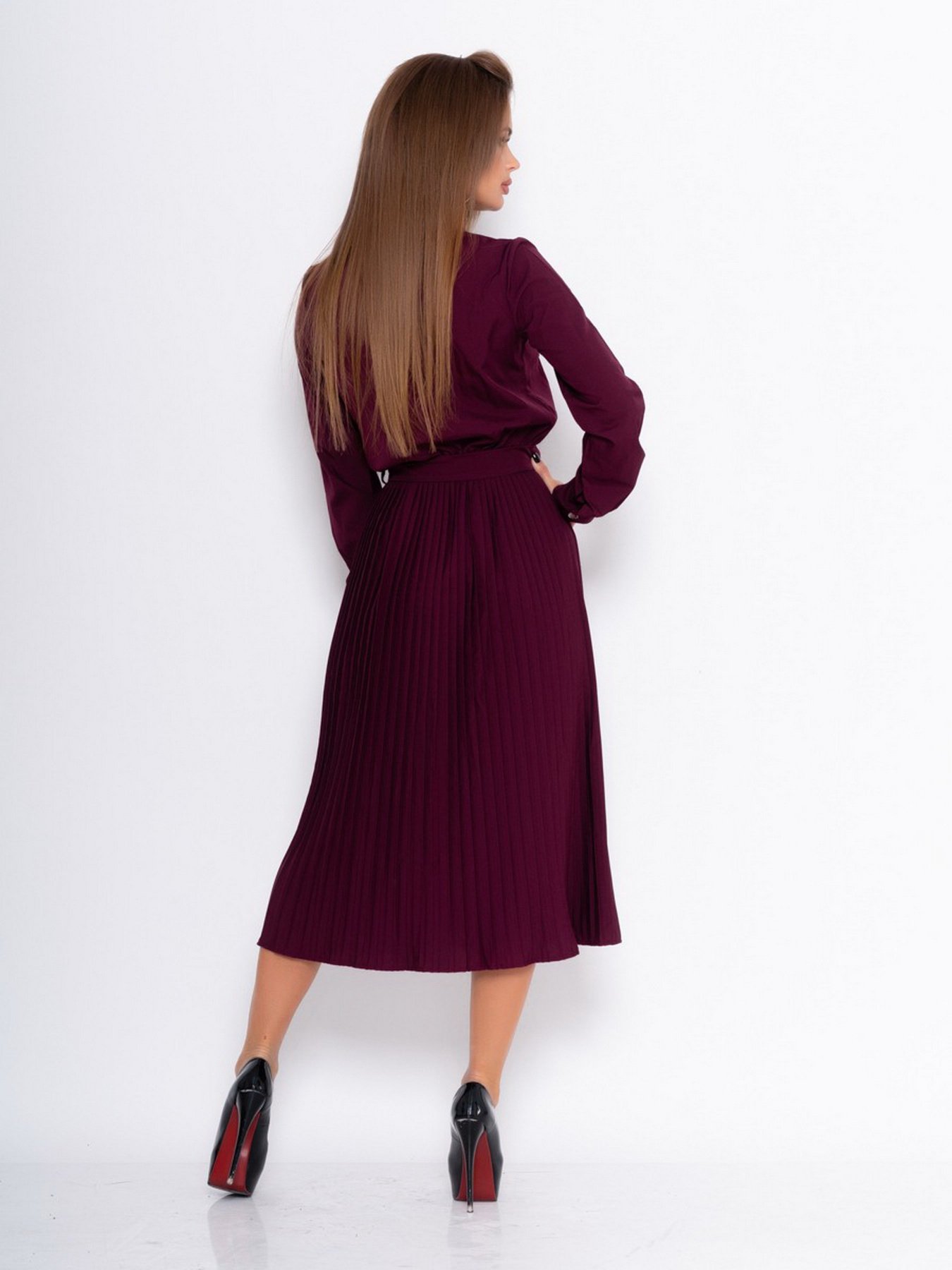 Сукні ISSA Plus модель 11069_purple Фото