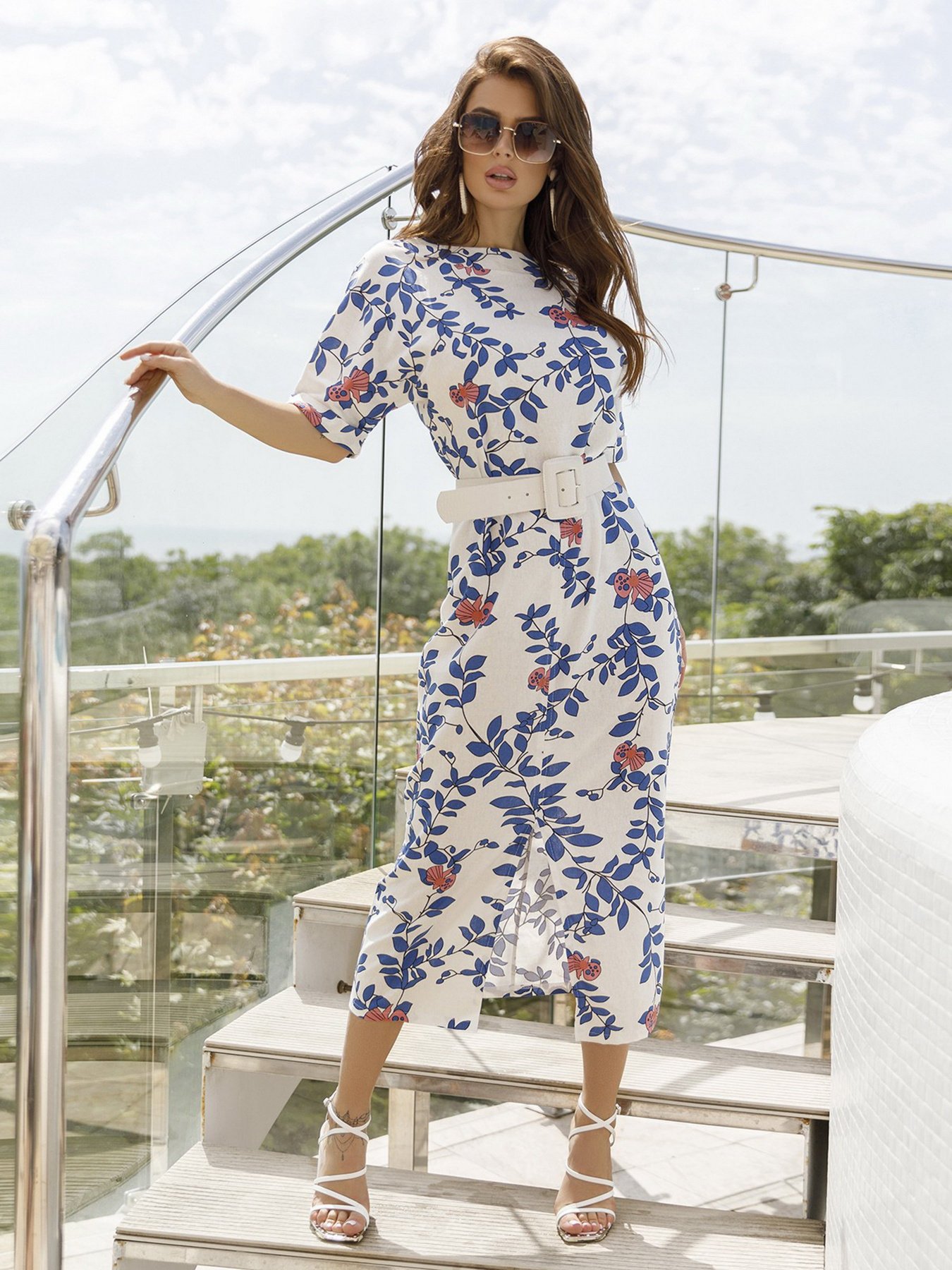 Сукні ISSA Plus модель 11999_white Фото