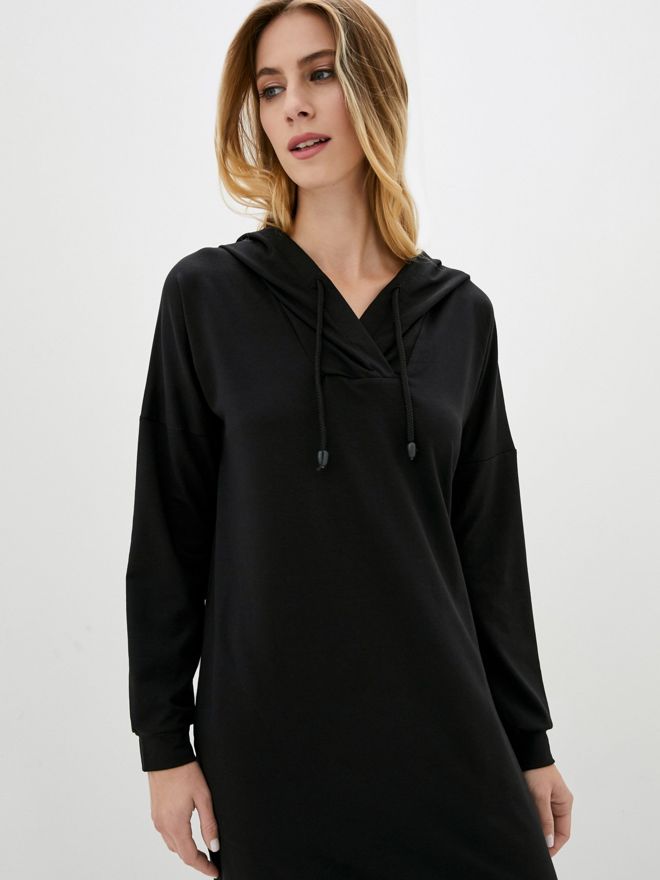 Платье макси ISSA Plus модель 12219_black Фото