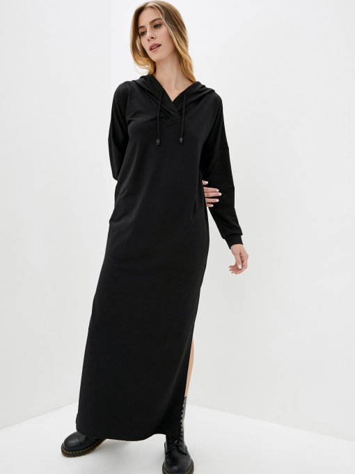 Сукня максі ISSA Plus модель 12219_black Фото