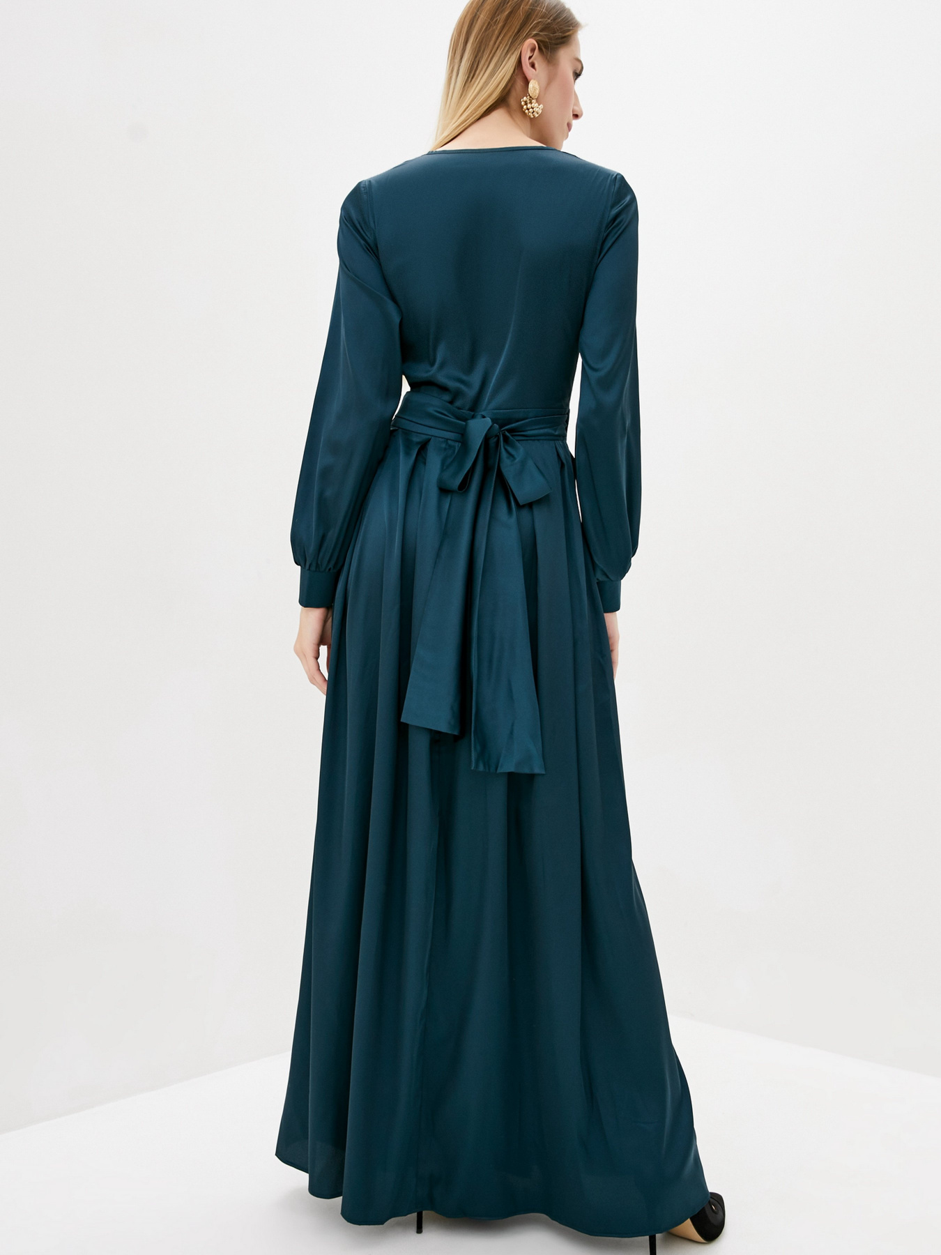 Сукня максі ISSA Plus модель 12273_green Фото