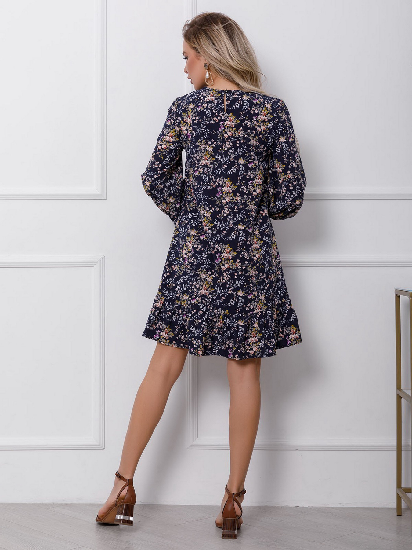 Платье мини ISSA Plus модель 12419_multicolor Фото