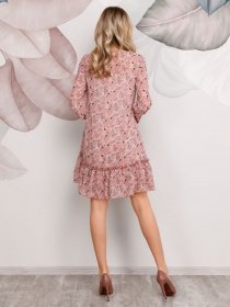 Платье мини ISSA Plus модель 12486_multicolor Фото