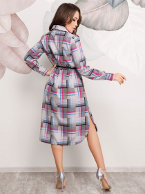 Платья ISSA Plus модель 12493_grey Фото