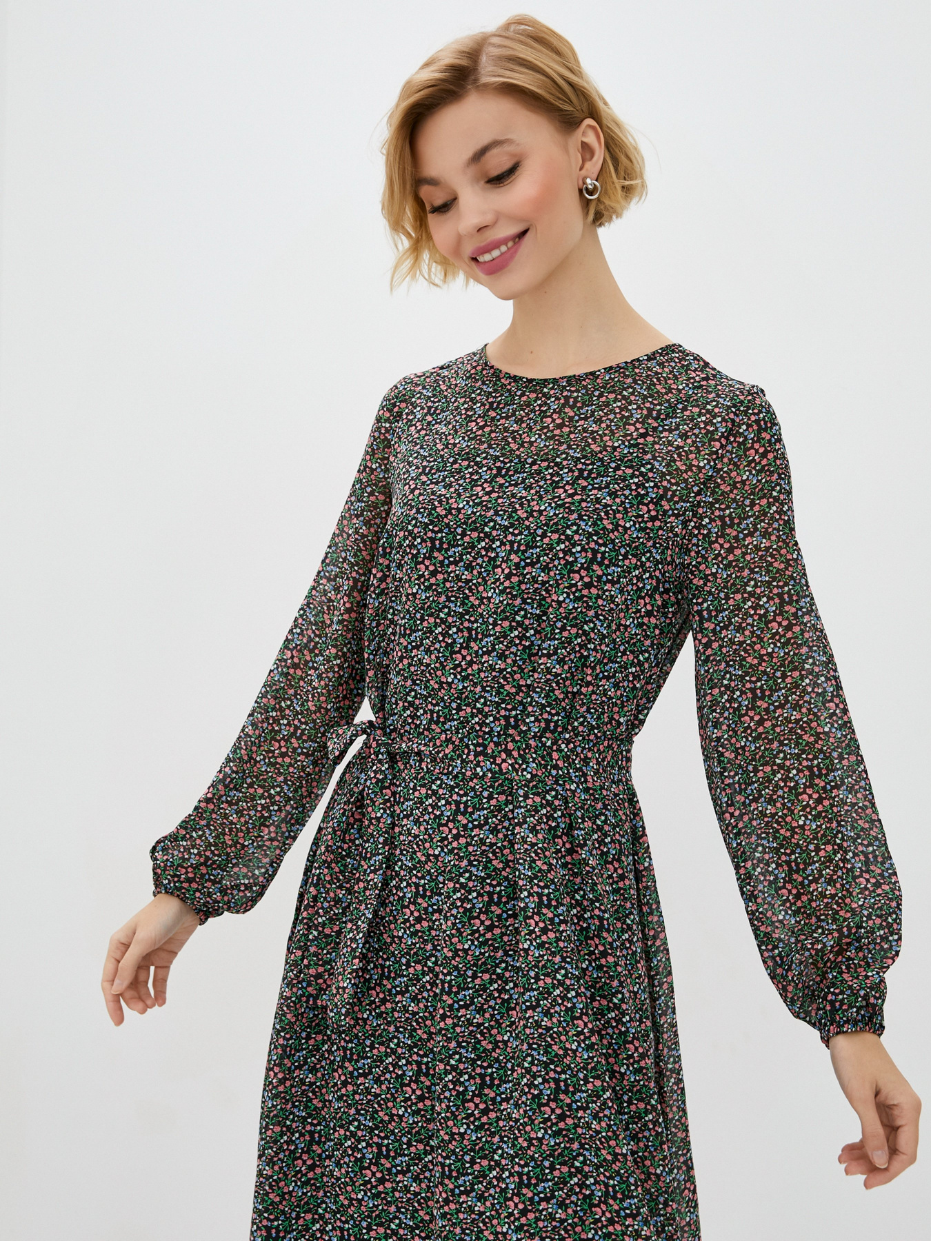 Платья ISSA Plus модель 12533_multicolor Фото