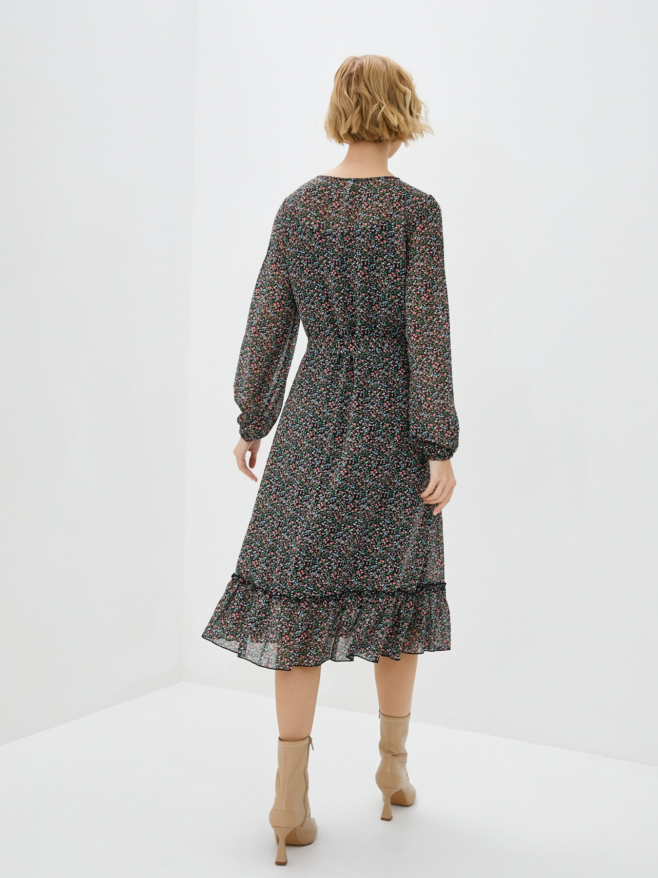 Платья ISSA Plus модель 12533_multicolor Фото