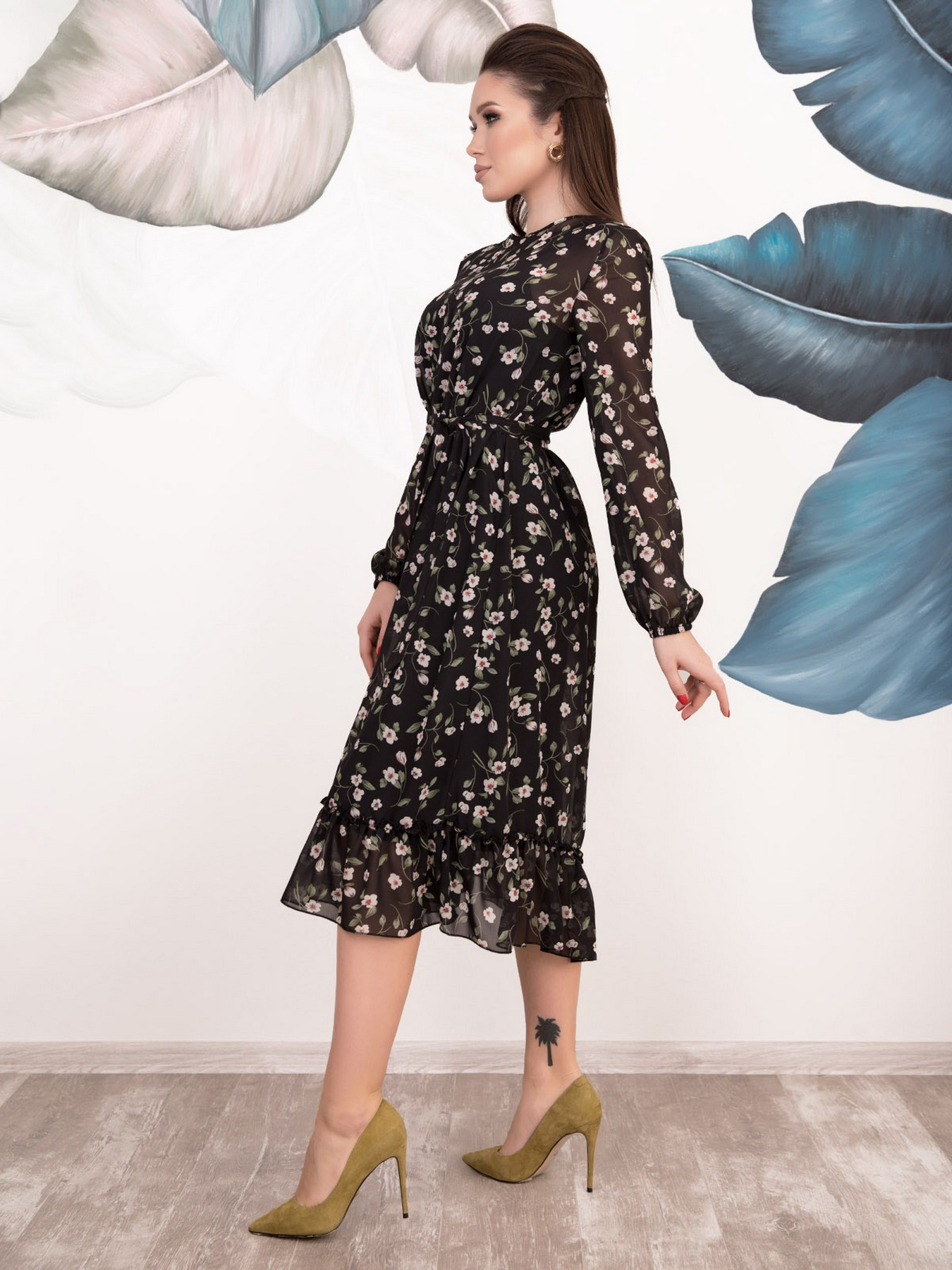 Платья ISSA Plus модель 12536_black Фото