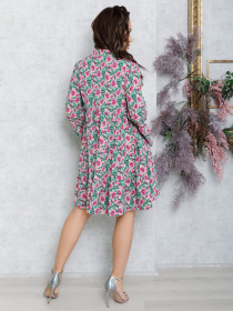 Платье мини ISSA Plus модель 12575_multicolor Фото