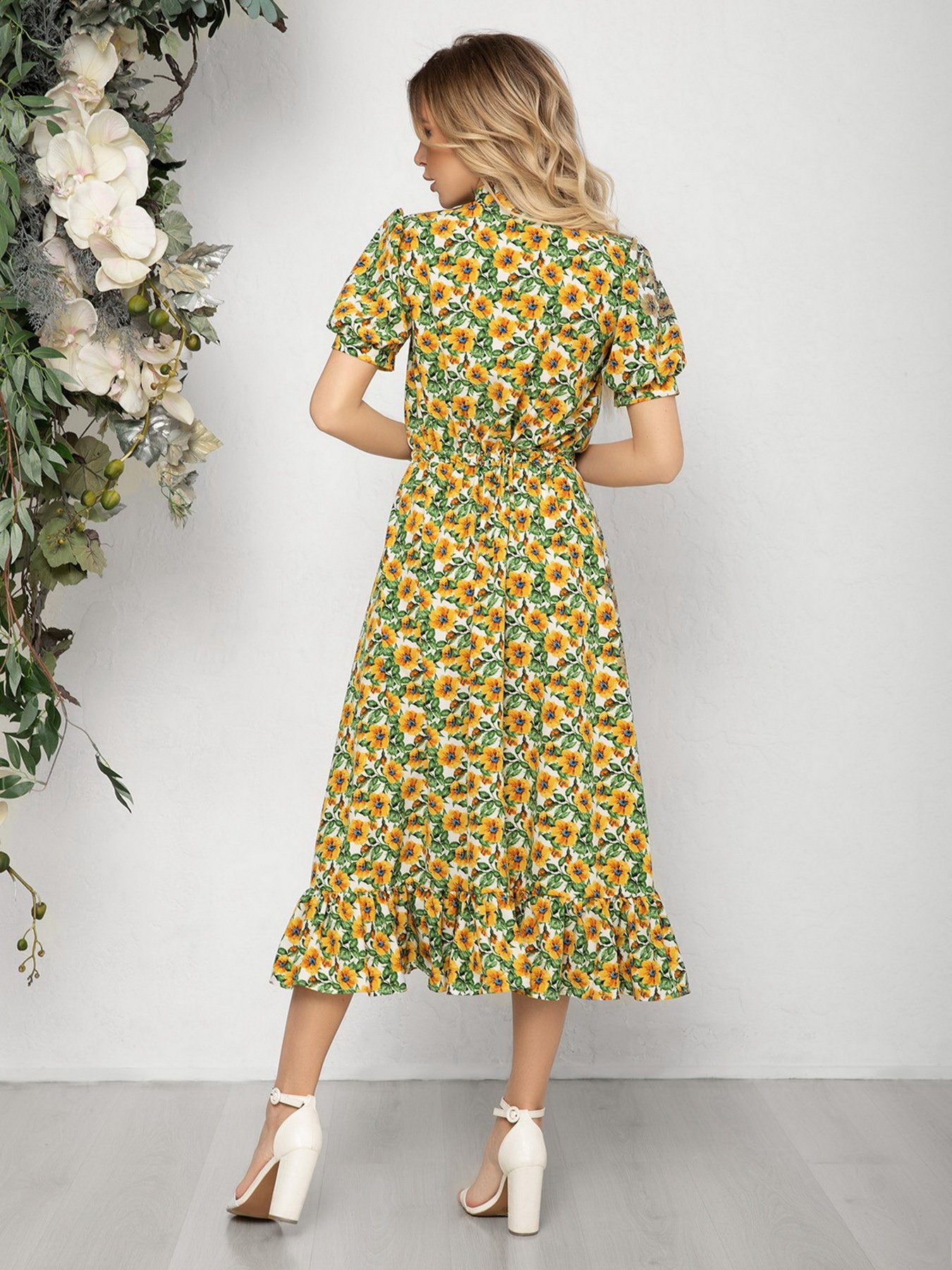 Платья ISSA Plus модель 12577_multicolor Фото