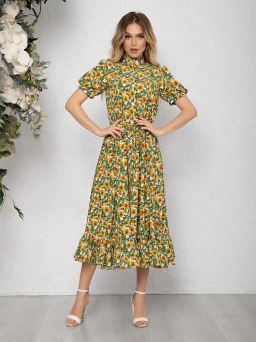 Сукні ISSA Plus модель 12577_multicolor Фото