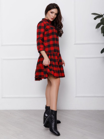 Сукні ISSA Plus модель SA-115_red Сукні ISSA Plus модель SA-115_red Фото