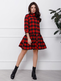 Сукні ISSA Plus модель SA-115_red Сукні ISSA Plus модель SA-115_red Фото