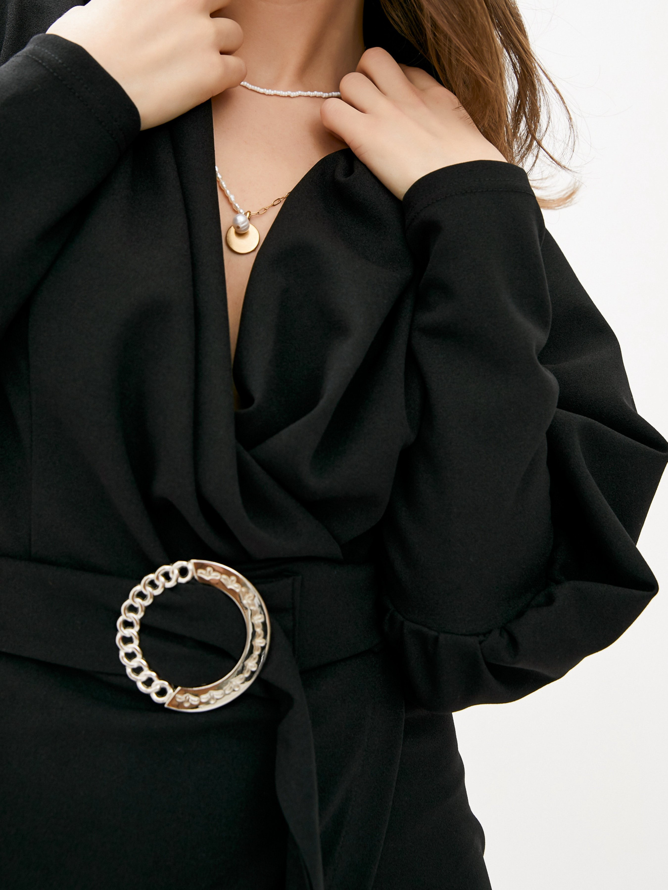 Сукні ISSA Plus модель SA-12_black Фото