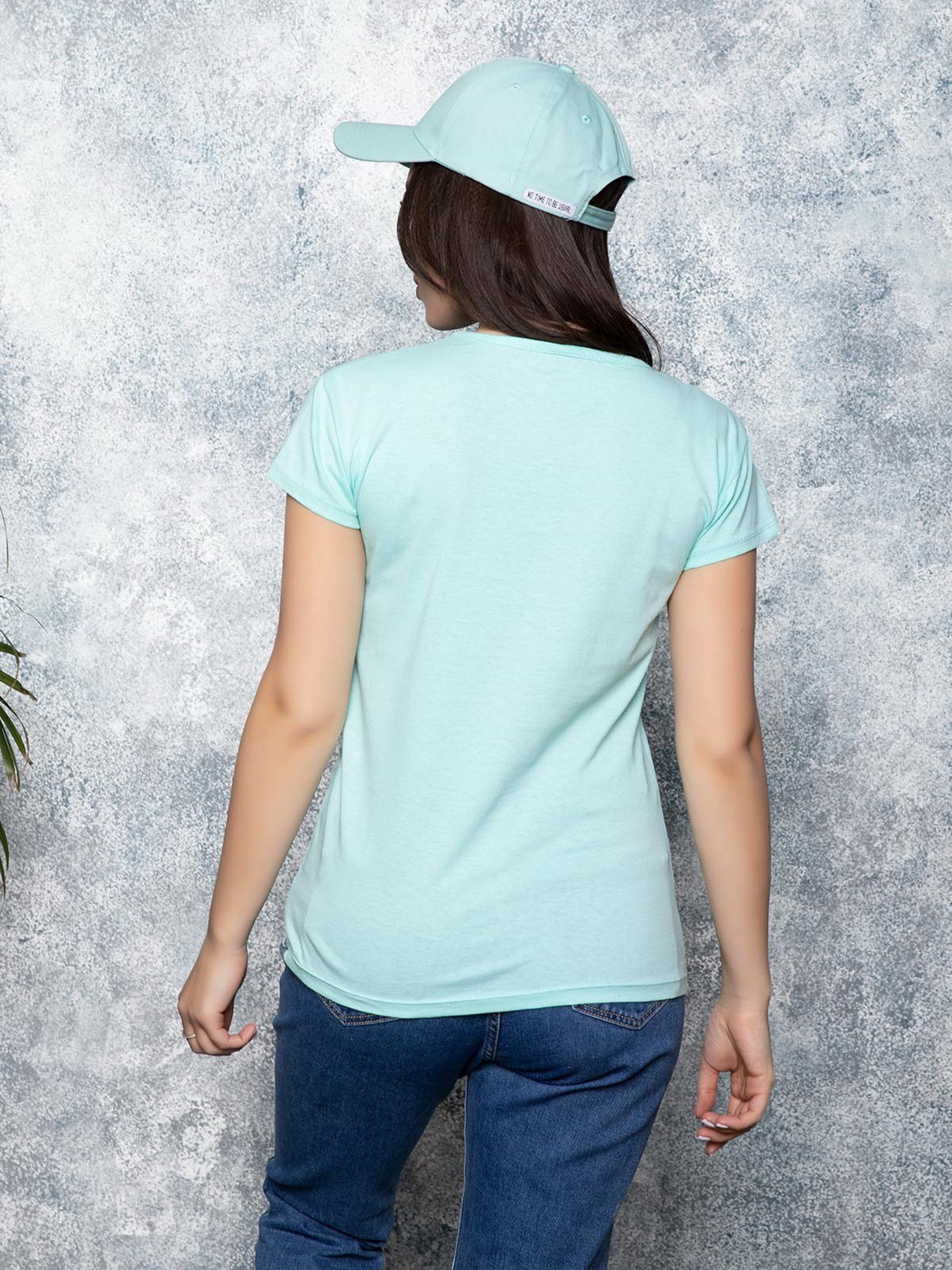 Футболка ISSA Plus модель WN20-129_mint Фото