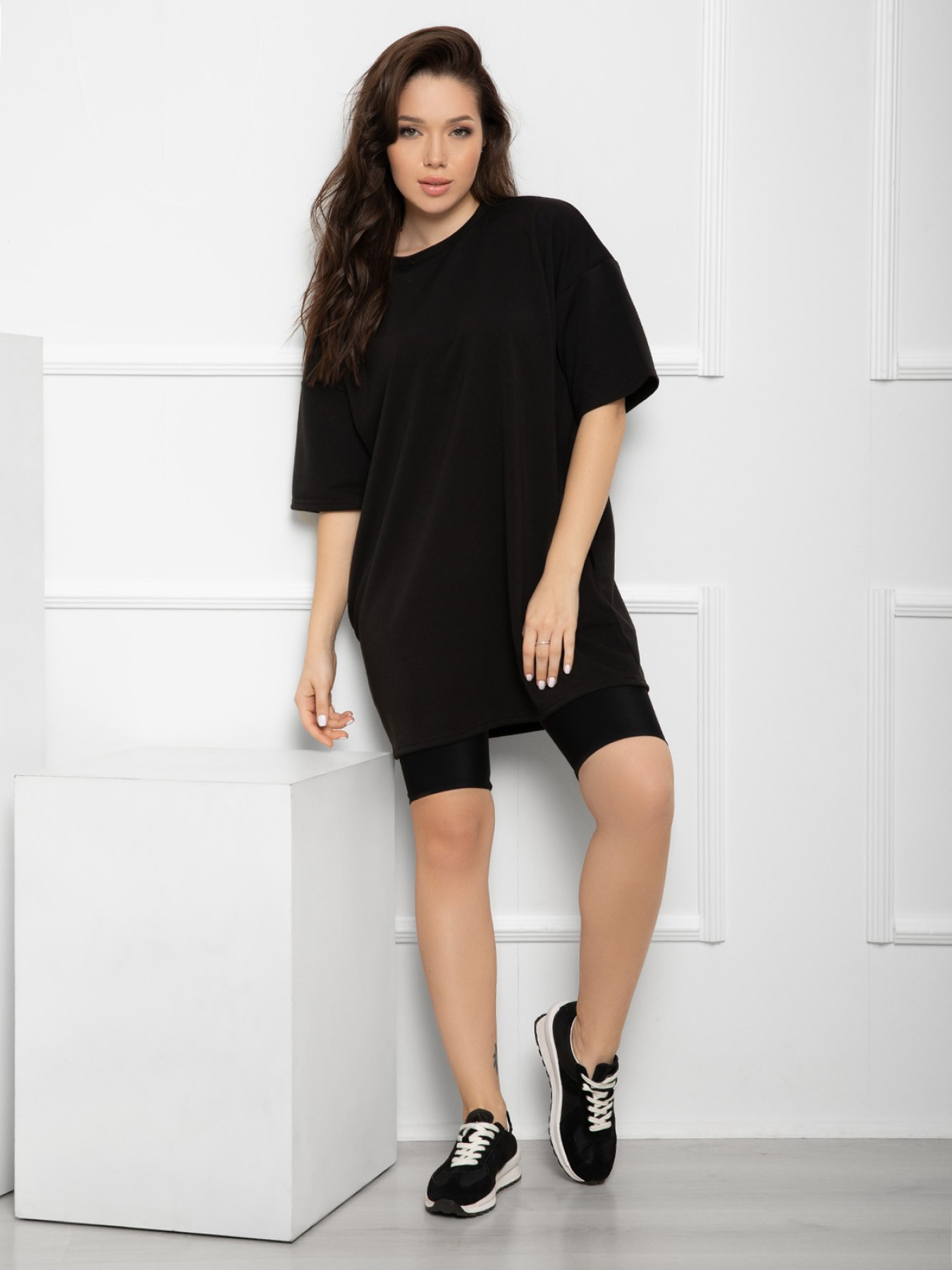 Футболки і поло ISSA Plus модель 12594_black Футболки і поло ISSA Plus модель 12594_black Фото