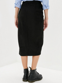 Юбка миди ISSA Plus модель 12201_black Фото