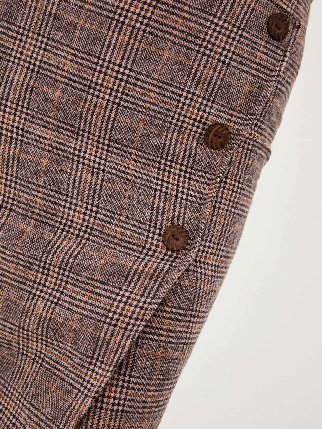 Юбка миди ISSA Plus модель SA-73_pink Фото