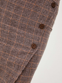 Юбка миди ISSA Plus модель SA-73_pink Фото