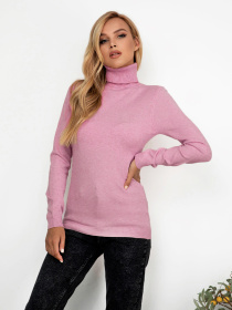 Свитер ISSA Plus модель WN19-99_светло-розовый Фото