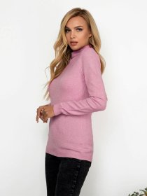 Водолазка ISSA Plus модель WN19-99_светло-розовый Фото