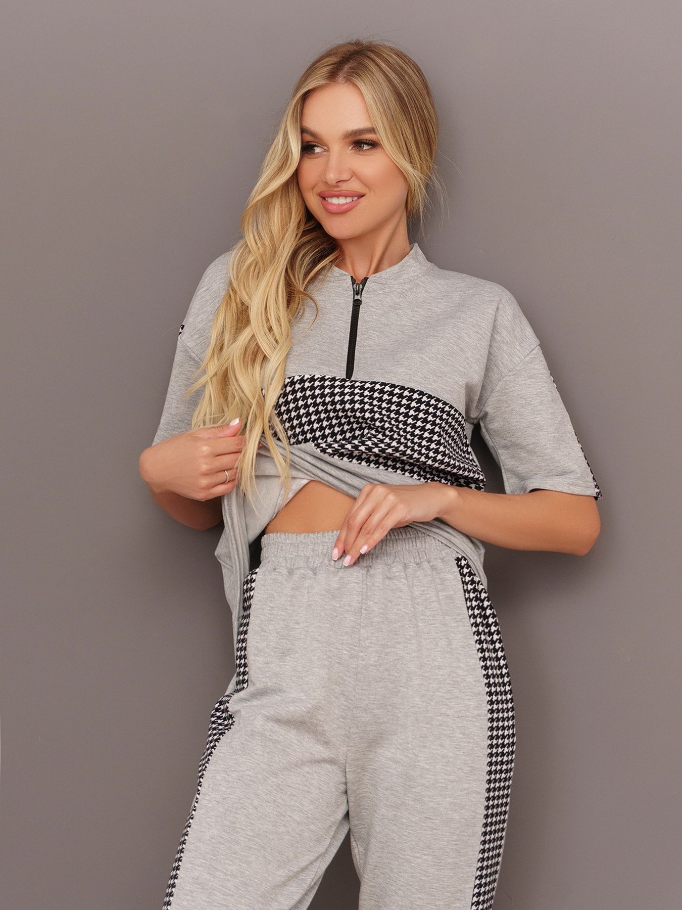 Костюм ISSA Plus модель 13445_grey Фото