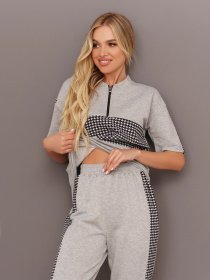 Костюм ISSA Plus модель 13445_grey Фото