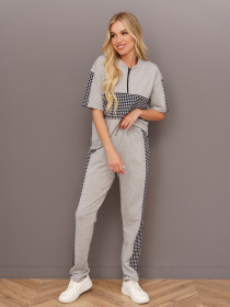 Костюм ISSA Plus модель 13445_grey Фото