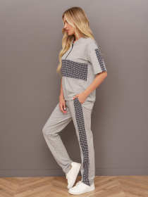 Повсякденний костюм ISSA Plus модель 13445_grey Фото