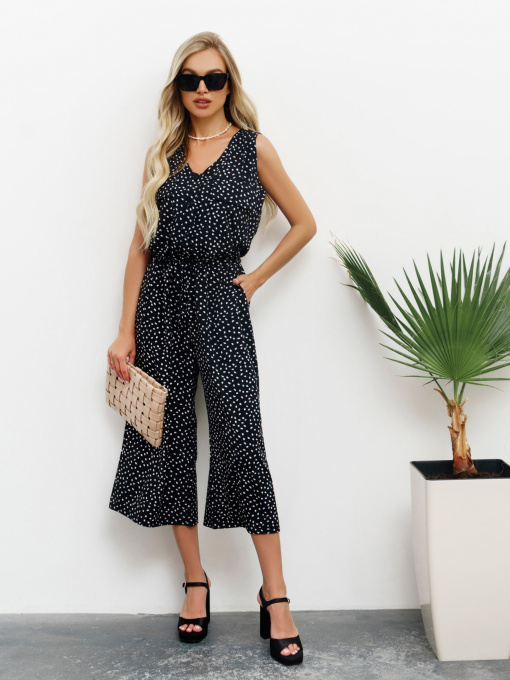 Комбинезон ISSA Plus модель 13440_black. Фото