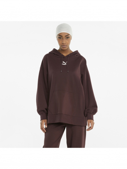 Кофта спортивна PUMA Classics Oversized Hoodie модель 530412 — фото 3 - INTERTOP