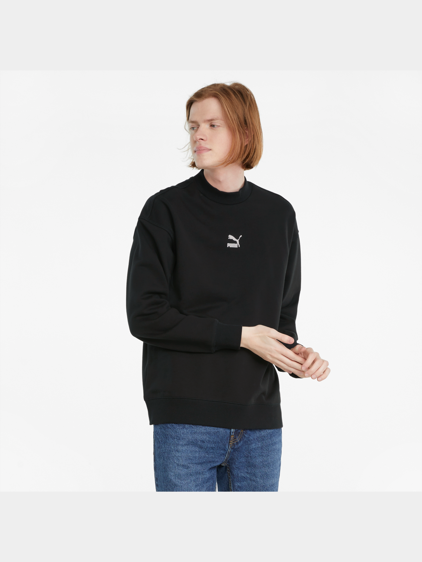 Худи и свитшоты PUMA Classics Highneck Crew модель 532136 Фото
