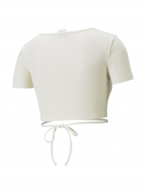 Футболка PUMA Classics Ribbed Tee модель 533450 Фото