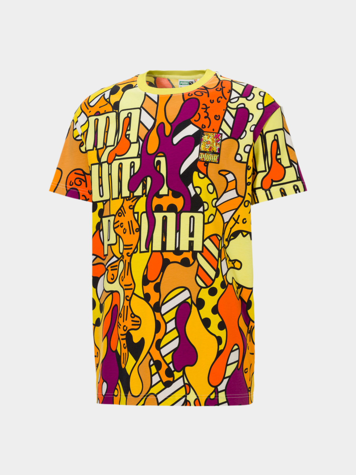 Футболка PUMA x Britto Aop Tee модель 532235 Фото