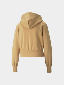 Свитшот PUMA Classics Crop Hoodie Fl модель 534290 Фото