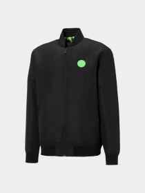 Демісезонна куртка PUMA x Sc Varsity Jacket модель 532239 Фото