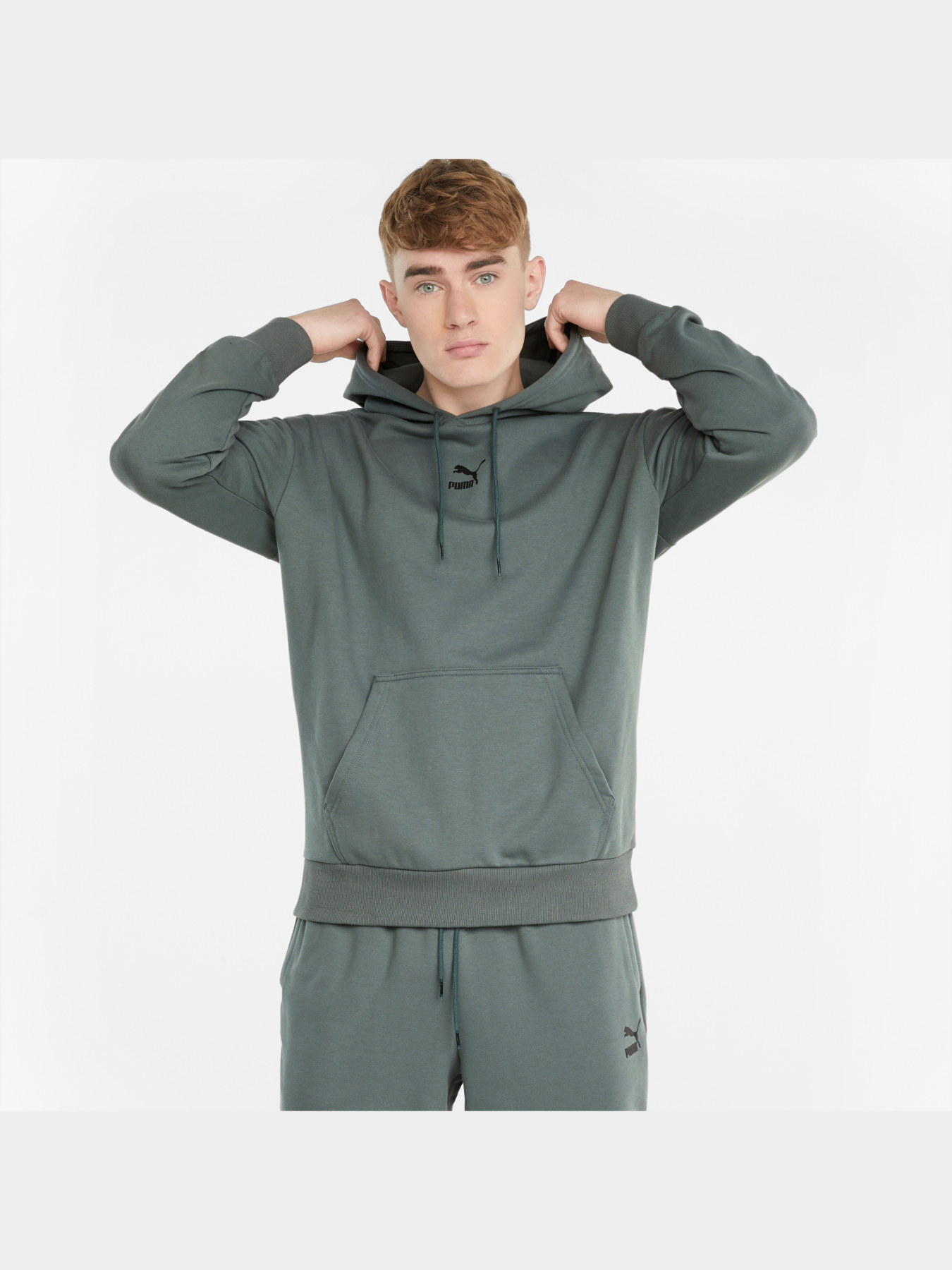 Худи и свитшоты PUMA Classics Oversized Hoodie Tr модель 532138 Фото