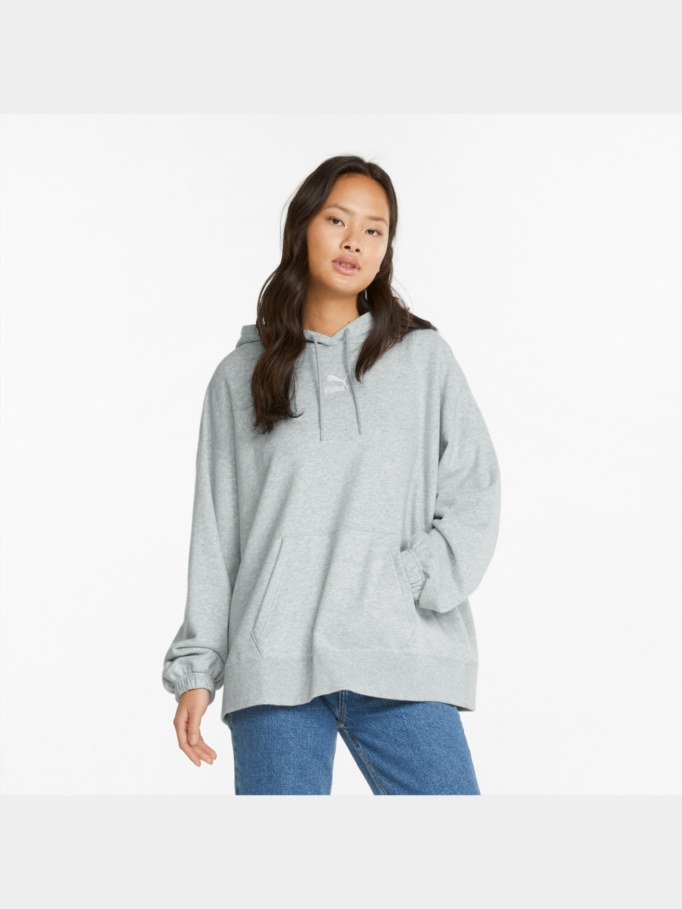 Свитшот PUMA Classics Oversized Hoodie модель 535060 Фото